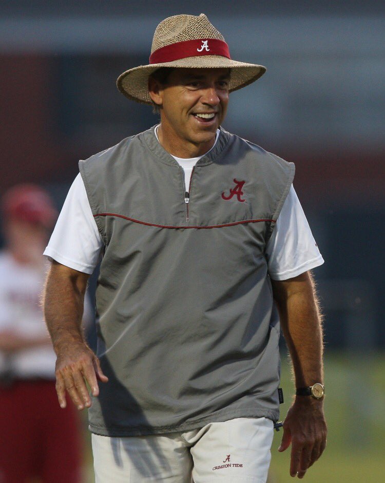 Happy 64th birthday to the greatest football mind since bear, the man, Nick Saban 