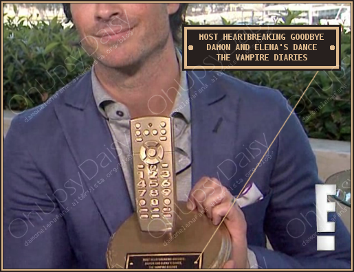 DE_WallOfFame's tweet photo. Delena's #GoldenRemote 2015 for "Most Heartbreaking Goodbye".
Our 4th Physical Award: https://t.co/57DjpodbEu ♥ https://t.co/qPN8mFnVAQ