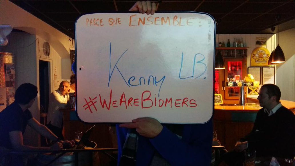 Ju_M3Y3R's tweet photo. Merci Kenny et happy birthday :D 
#WeAreBiomers https://t.co/meB6hQHbHG