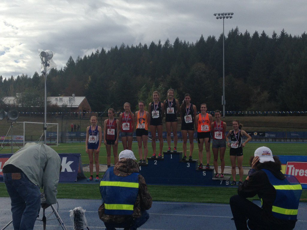 ORMilesplit's tweet photo. Olivia Brooks repeats as the girls 5A state champion! Summit had 4 girls in the top 10! #ORstatechamps https://t.co/ClOItoVER8
