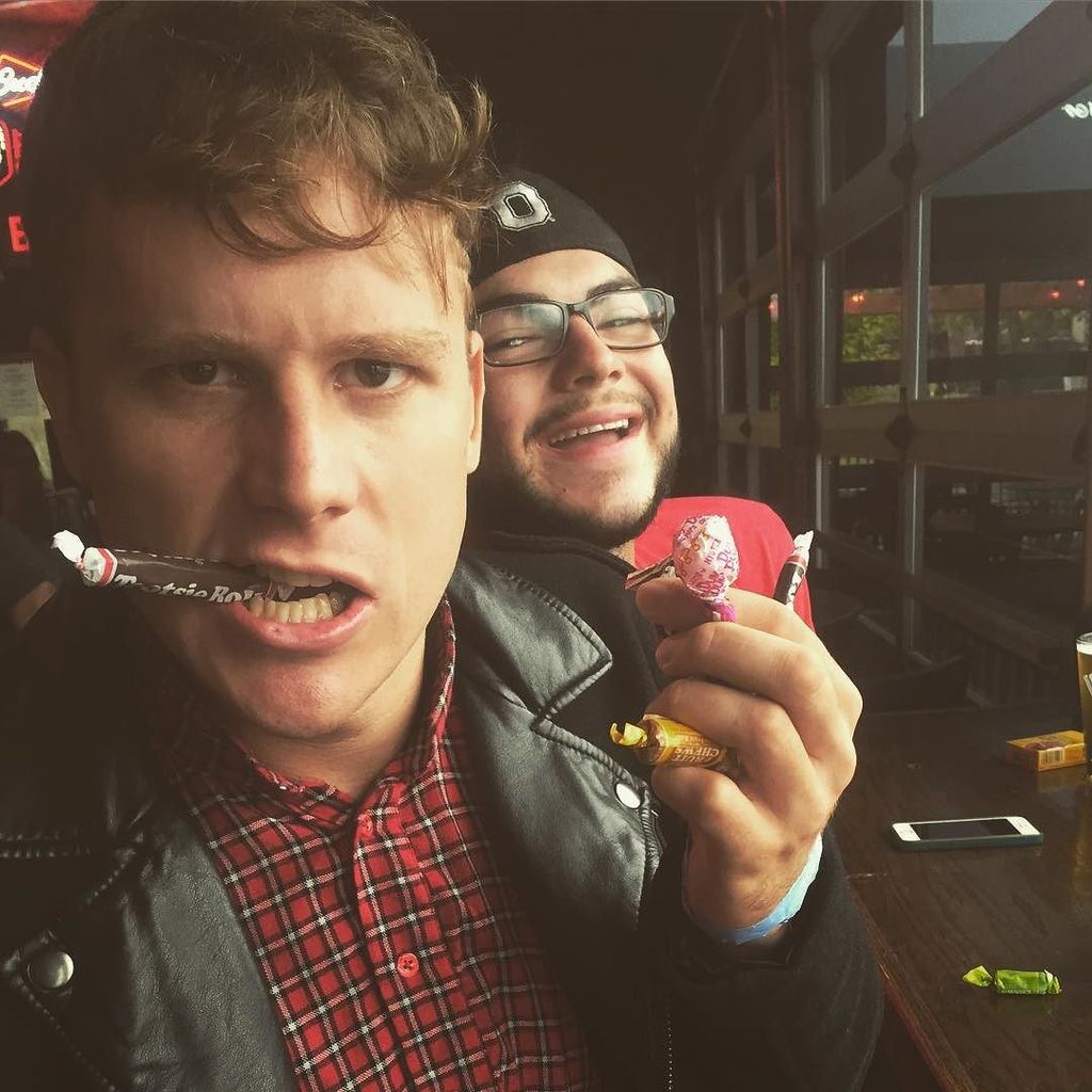 laneterzieff's tweet photo. Gettin the party started early. Just ate 46 tootsie rolls at a bar lol. Get turnt. #candyl… https://t.co/tE5ifUWfuR https://t.co/Z0g3P6jrvu