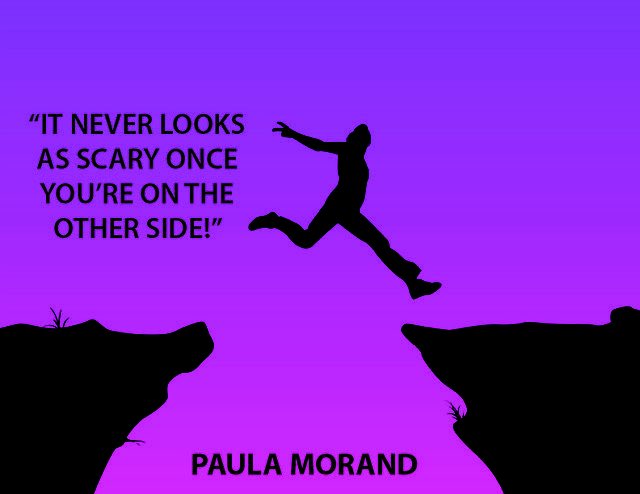 PaulaMorand's tweet photo. Leadership Tip: "It Never Looks As Scary Once You're On The Other Side." #boldcourage #leadership https://t.co/g3JQ6QZIF6