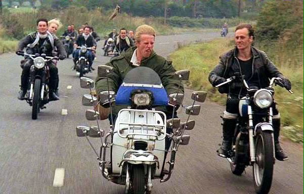 Chalky on his Scooter (Quadrophenia)