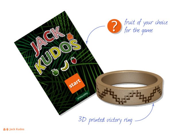jackkudosgame's tweet photo. #3Dprinting Victory Ring is hot! @jackkudosgame @indiegogo https://t.co/p13CnDCkll #games #crowdfunding #indiedev https://t.co/vcpseurDiI