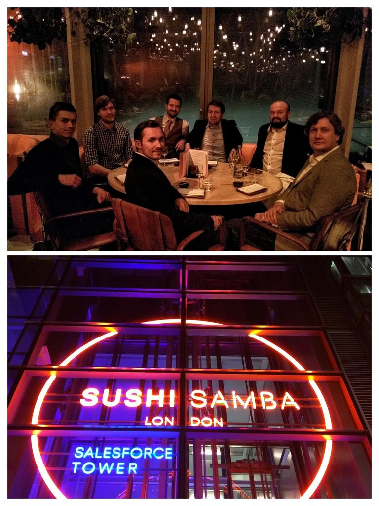 Scelto_as's tweet photo. Fortsatt god #scelg! @SUSHISAMBA kan anbefales! https://t.co/KQYcXbtCeB
