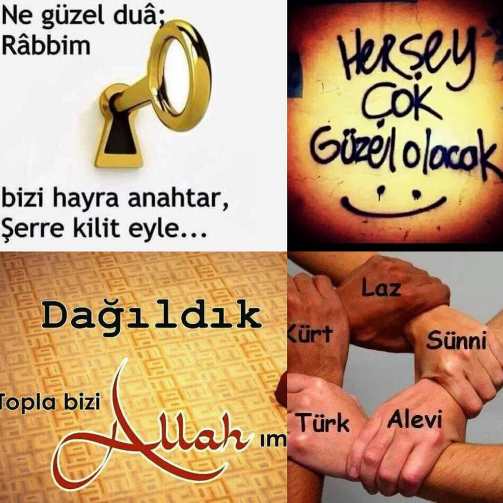 Rabbim Şerleri Hayreyler
Sanmaki Gayreyler
Arif Anı Seyreyler
Görelim Mevlam Neyler
Neylerse Güzel Eyler

İ Hakkı Hz