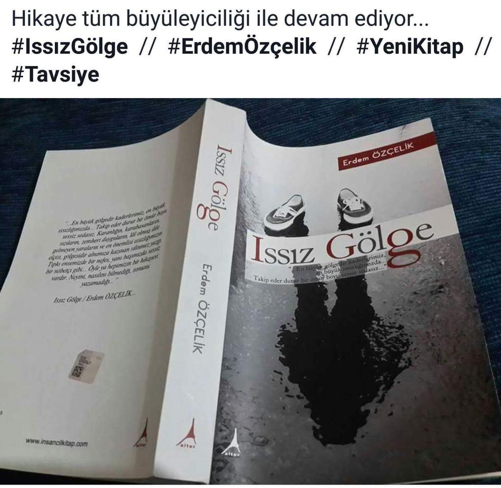Issiz_Golge's tweet photo. Issız Gölge D&amp;R, idefix, kitapyurdu ve seçkin tüm kitapçılarda https://t.co/Es3FsXaMNF