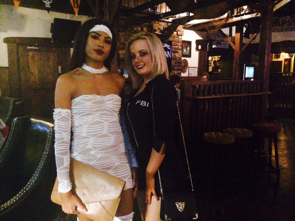 CityRoadInn's tweet photo. Good effort so far everyone
#Halloween 
#Manchester 
Remember... Free shots, sweets, and burns for all! https://t.co/hiIceQOt5P