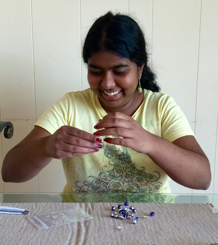DesignsBySiri's tweet photo. #Siri #working on #jewelry https://t.co/66ulLuZzpG #Autism #Talent #Encourage #Passion #SpecialNeeds #KTVU #foxnews https://t.co/1FIPnmTmnx