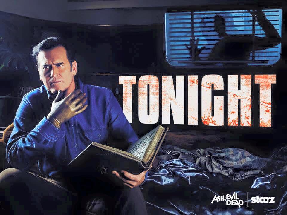 Ash vs Evil Dead premieres tonight at 10pm ET on <a href="/SuperChannel/">Super Channel</a>. Grab your favourite #Halloween treats and join us!