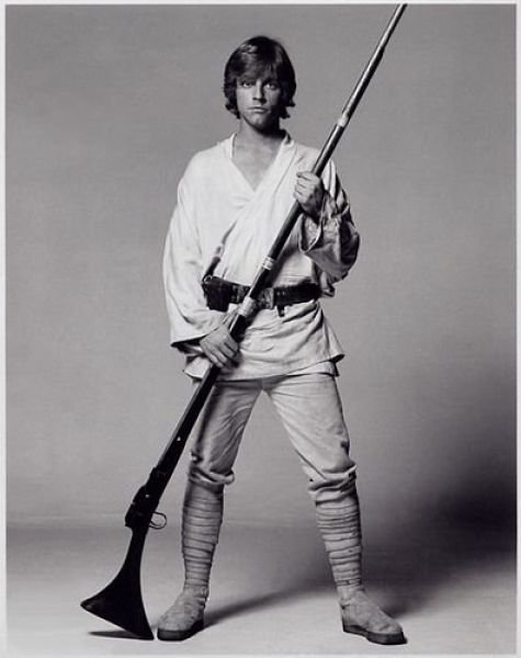 Classic Star Wars Starwars Luke Farm Boy With Long Rifle Publicity Photo T Co Pv2pys2gzw Twitter