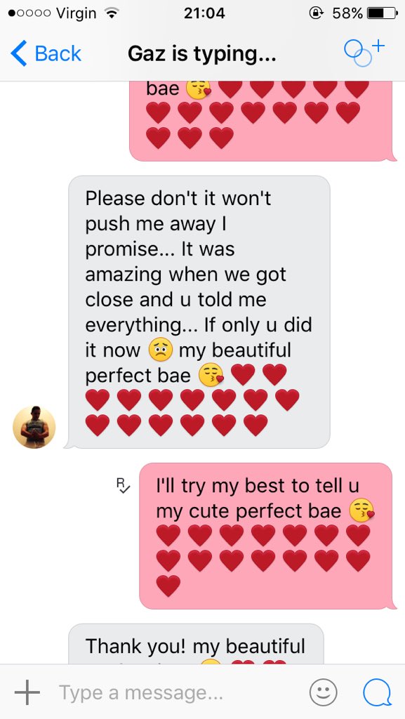 happinesserror's tweet photo. Opened up to him and well it was scary to him but… I'm so happy he's still here. https://t.co/p2q1YREb94