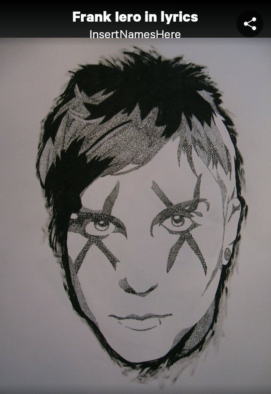 --Happy Birthday Frank Iero!-- // art found on DeviantArt! 