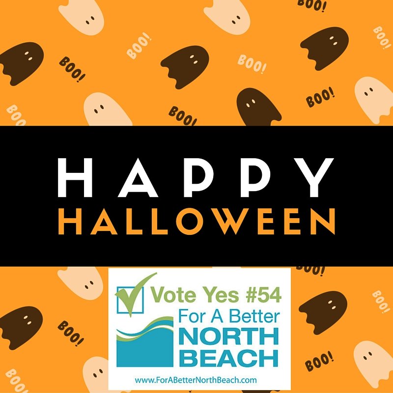 ForABetterNB's tweet photo. Happy Halloween! Let’s make North Beach a safe place for our kids. #ForABetterNorthBeach #VoteYes54! https://t.co/IUANCwn8K3