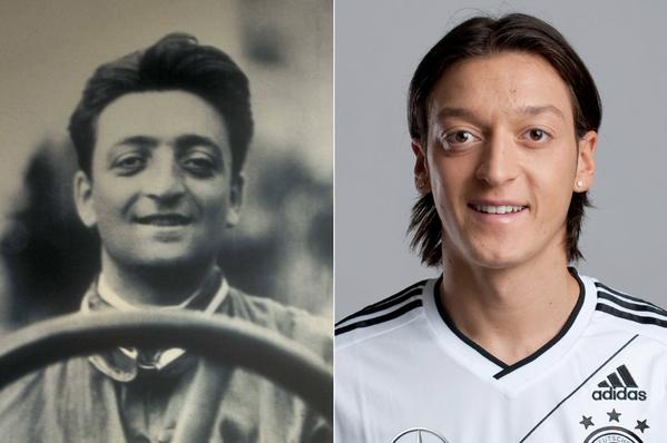 Fútbol Mundial. - ¡5 curiosidades que nos hacen pensar que Enzo Ferrari y  Mesut Özil son la misma persona! ➖Enzo Ferrari murió en 1988. Casualmente  el mismo año que nació Özil. ➖Enzo