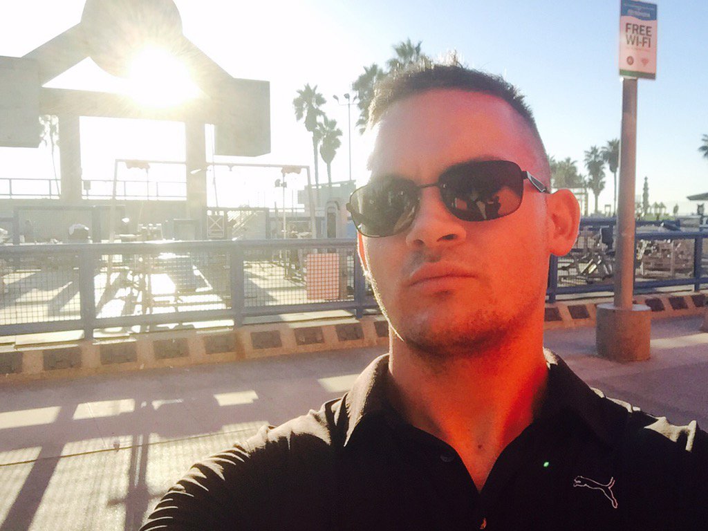 Green3Machine's tweet image. Visiting the Ol&apos; Muscle Beach!!