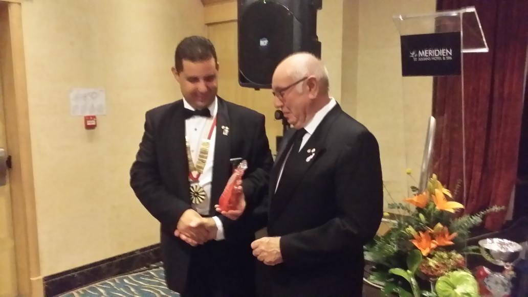 Round Table Malta Founder speaking with hearth of 40 years of history of the Association #weloveRTItaly