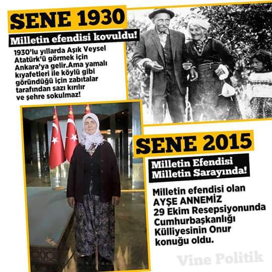 aybbenn's tweet photo. Fark ortada
Sene 1930 milletin efendisi Ankaradan kovuldu sene 2015 milletin efendisi sarayda #OyVerOyunlarınıBoz https://t.co/ENYiHRAmsl