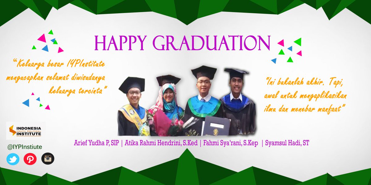 Selamat menempuh sekolah kehidupan yg baru - #Congraduation!!^^ <a href="/atikahendrini/">Atika Rahmi Hendrini</a> <a href="/ariefyudha/">Yudha rief'z</a> <a href="/fahmisyarani/">fahmi sya'rani</a> <a href="/syulsyam/">Syamsl.H</a>