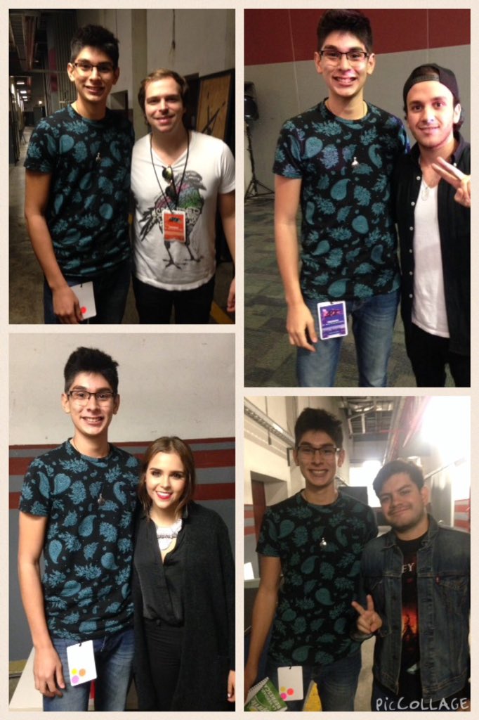 andresbejaa's tweet photo. Gracias por las fotos, muy buena onda los 4! @SamuelFematt @betopasillas @yuyacst @benshorts #BetoEnSpot ☄ https://t.co/m4ZDBcpxmo