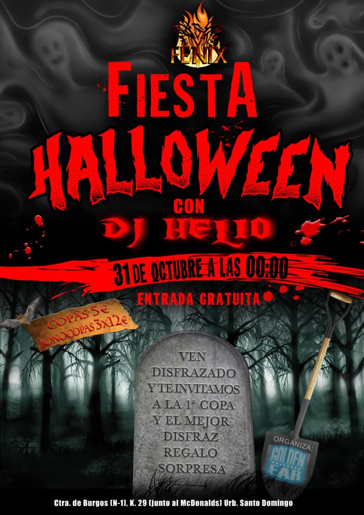 FenixBarClub's tweet photo. A menos de 1hora de la mejor FiestaDeHalloween te lo vas a perder? EntradaGratis, sorpresas #HalloweenFenix https://t.co/ciBx7NgdO3