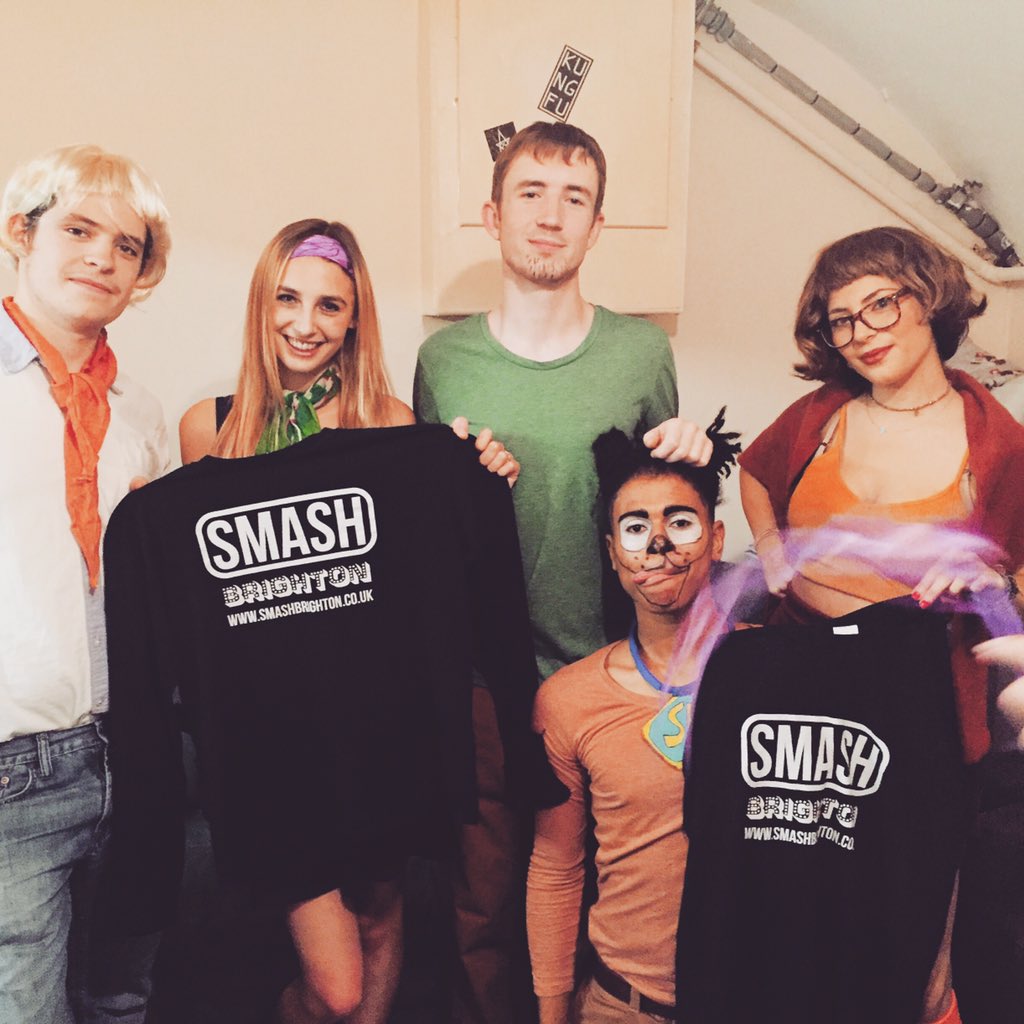 SmashBrighton's tweet photo. For all of you out and about tonight, tag #smashbrighton and we'll be choosing the best dressed#brighton#halloween https://t.co/YxVgcNi45j