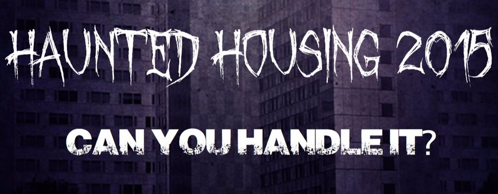 WIU_RAC's tweet photo. Come out for the last night of Haunted Housing! We will be in Thompson Hall from 7-11pm! @wiuhousing @WesternILUniv https://t.co/mfLUKDuCQq