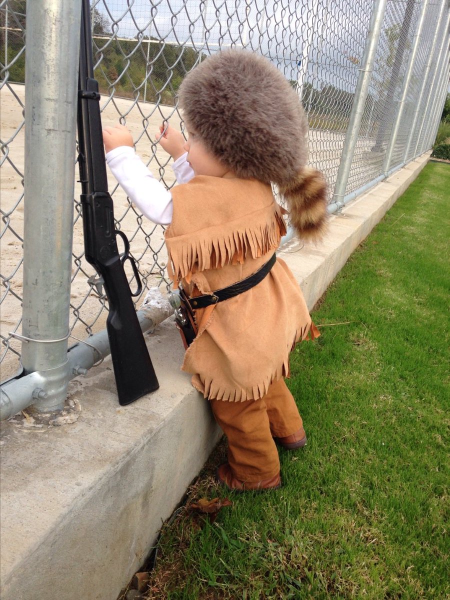 macyacook's tweet photo. Baby Crockett King of the Wild Frontier @WM_Chris_A https://t.co/jK8pzGPWAd