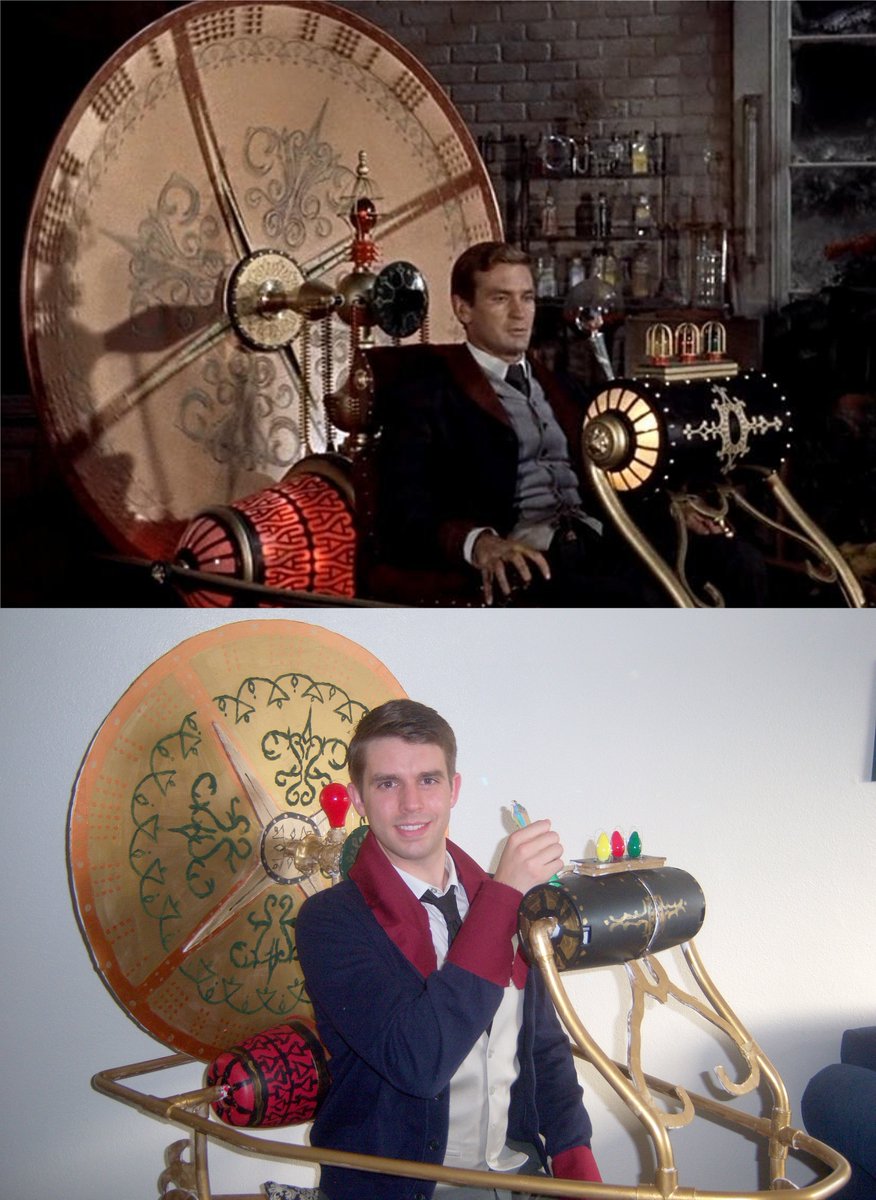 reidhschmidt's tweet photo. Sorry @realmikefox, but I'm dedicating #Halloween2015 to Rod Taylor (1930-2015), the original time traveler. https://t.co/Q1ieEX23LE
