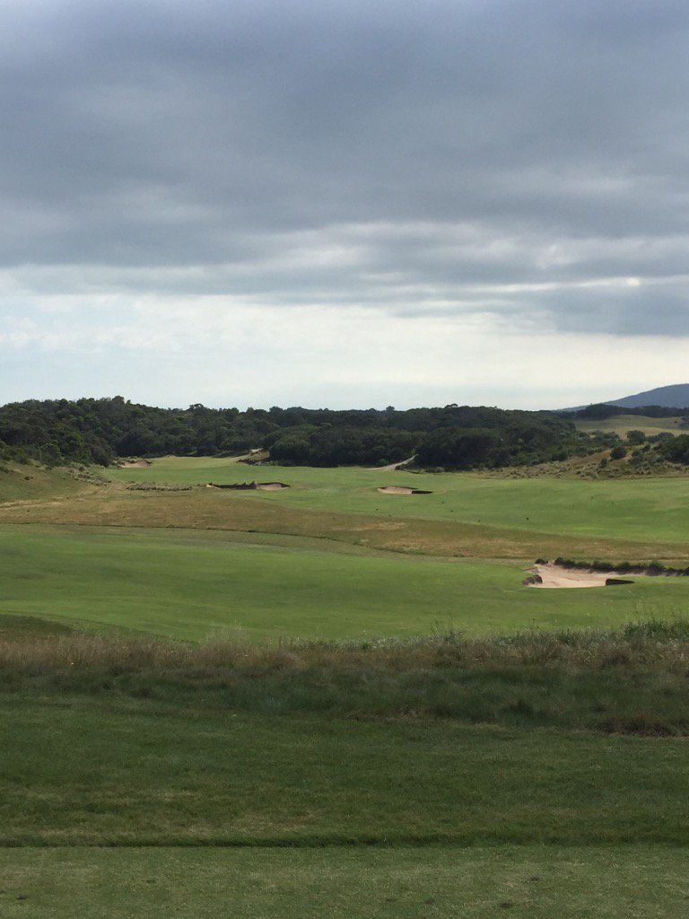 Holes that aren't holes 15 St Andrews Beach to 18 green - across 17. Perfect 9 holes. 1-5,12,18 then this