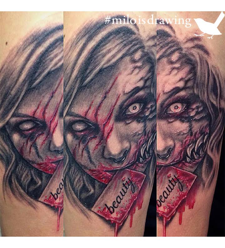 Update 59 zombie tattoo ideas latest  thtantai2