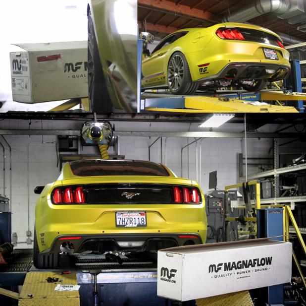 Magnaflow's tweet photo. Another SEMA build getting the Magnaflow treatment just in time for the big show next week! #MFSEMA2015 #sema15 https://t.co/AsXLI0J7Jj