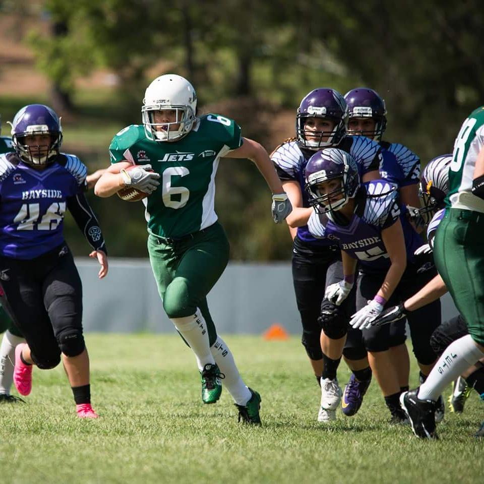 KristyLMoran's tweet photo. My team were awesome yesterday.
#LCJets #6 #RB #winners #nojokefootball #gamechanger #likeagirl #womeninsport #TDs https://t.co/MsbeVKlUvp