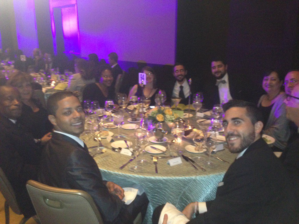 thinklocaldc's tweet photo. Love #thinklocaldc Board Member @DCMichaelA & @reingoldlink team at #DCChamberGala @dcchamber wonderful dinner convo https://t.co/FzTRJfLemx