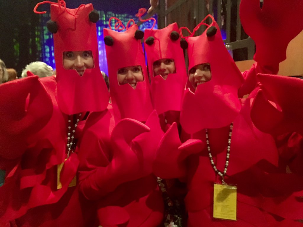 Caught at LABBS convention in Bournemouth...fresh lobsters from <a href="/goodfourtune/">GoodFourtune Quartet</a>! #LABBS15