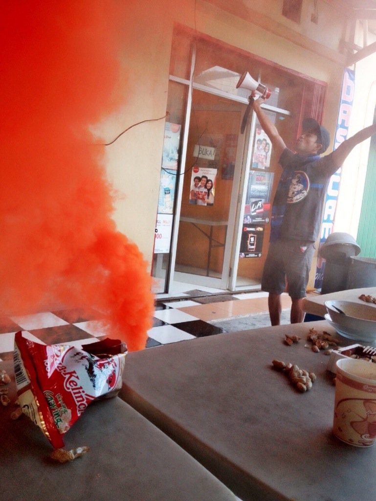 Terima kasih buat teman2 yang sudah meramaikan tempat Nobar 🙏 #Capolista