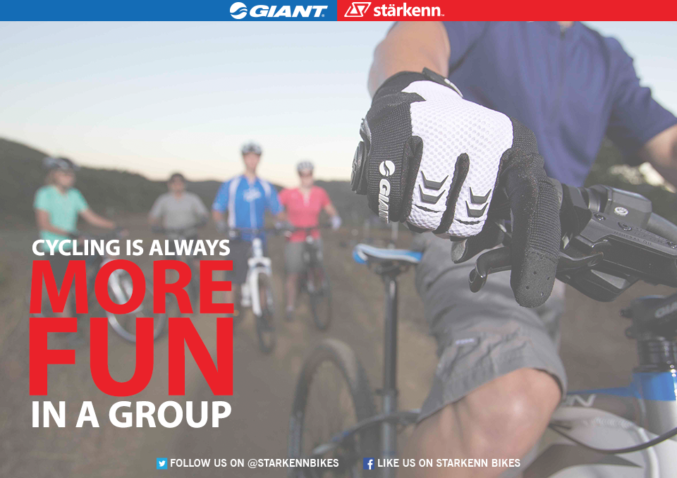 StarkennBikes's tweet photo. It’s always fun to go on an adventurous ride with friends. Hit like if you agree. #Starkenn #GiantBikes https://t.co/pXyDm7fzwV