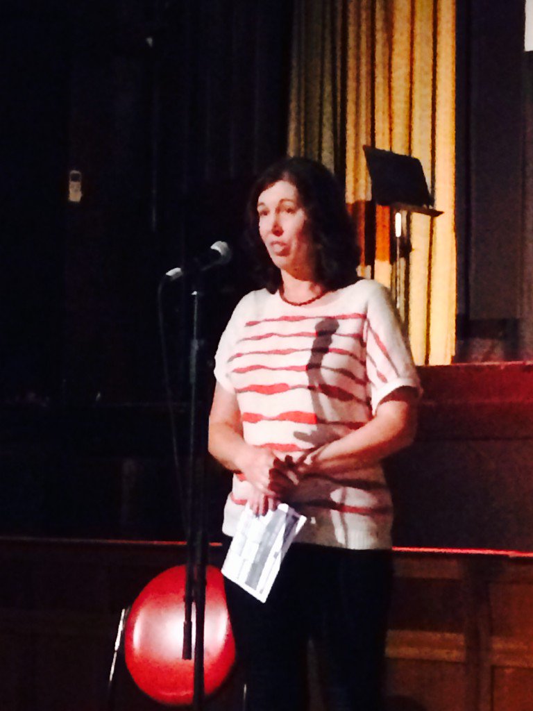 FionnSkiotis's tweet photo. Producer Lisa Horler speaks at Castlemaine screening of @_freedomstories at Theatre Royal today https://t.co/52ELOGSk9E