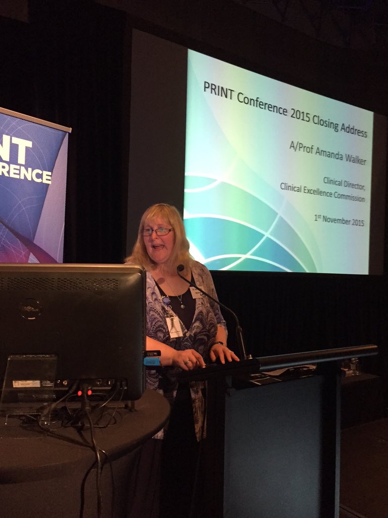 #PRINT2015 Closing Speech by Dr Amanda Walker - what an inspiring way to end our conference! @NSWCEC @amandasipad