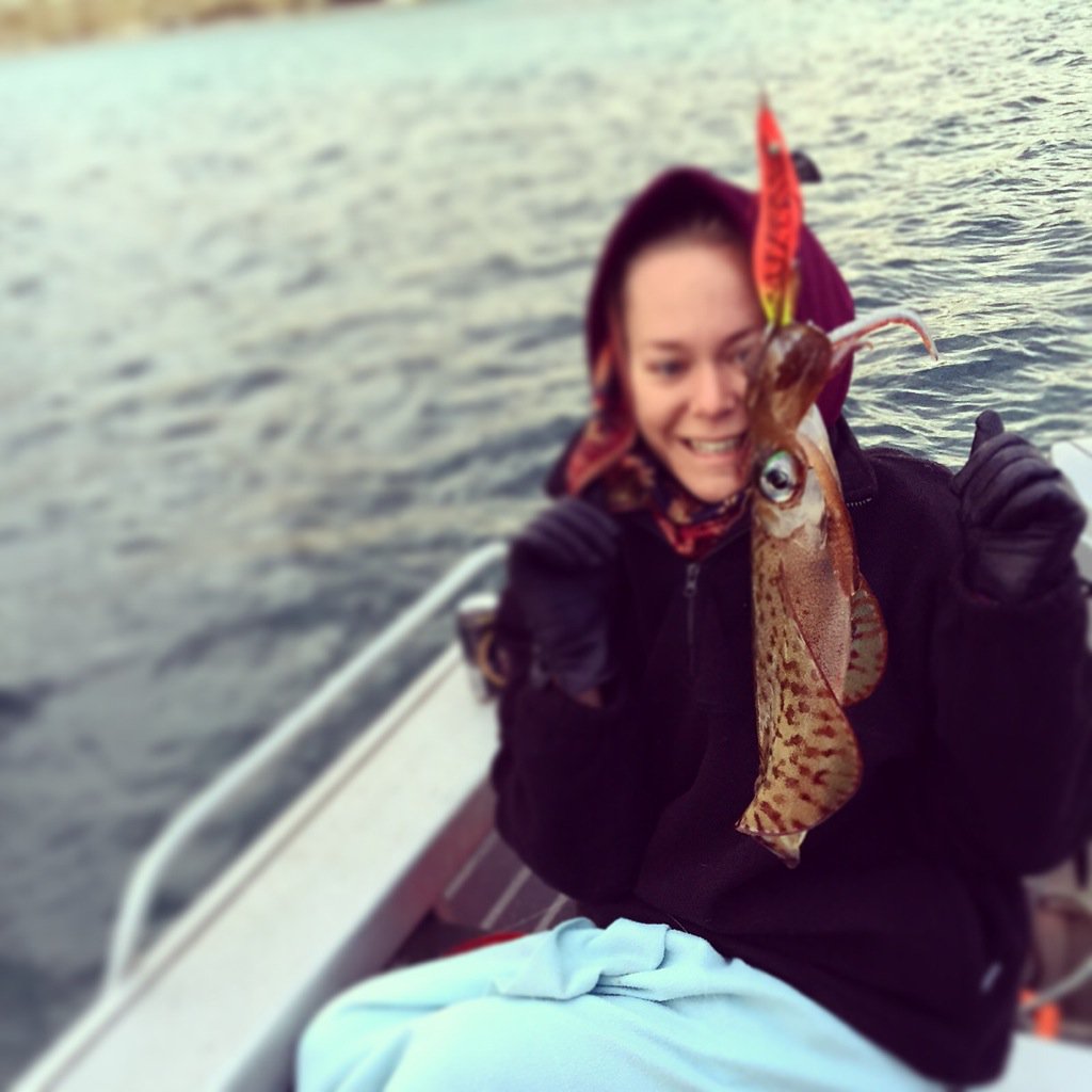 Got you! 🐙 I was of course much more cool than what it looks like...🙈 #jbt15 #sqiud #fishing #vinkällangoesaustralia