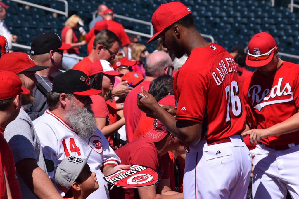 Amir_Garrett's tweet photo. I'm ready for Spring Training already... https://t.co/kEIiae0Dfa