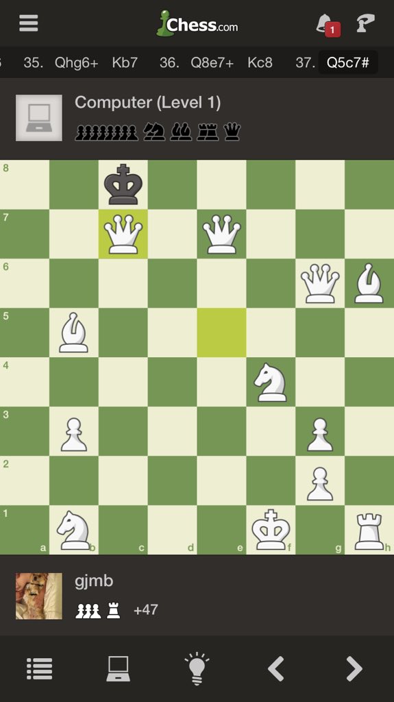 aseriesofpoints's tweet image. #beginnerchess