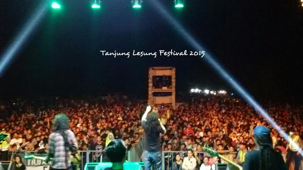 "Panggung Festival Tanjung Lesung 2015" Ngebludak, Damai, Biang! Keren! Nantikan #FestivalTanjungLesung tahun depan