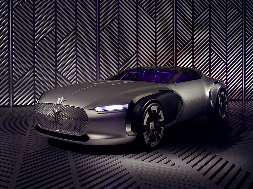 ArchDigest's tweet photo. In honor of Le Corbusier, Renault creates a striking concept car: https://t.co/2tDyGmsQF3 https://t.co/H3fnEGbocR