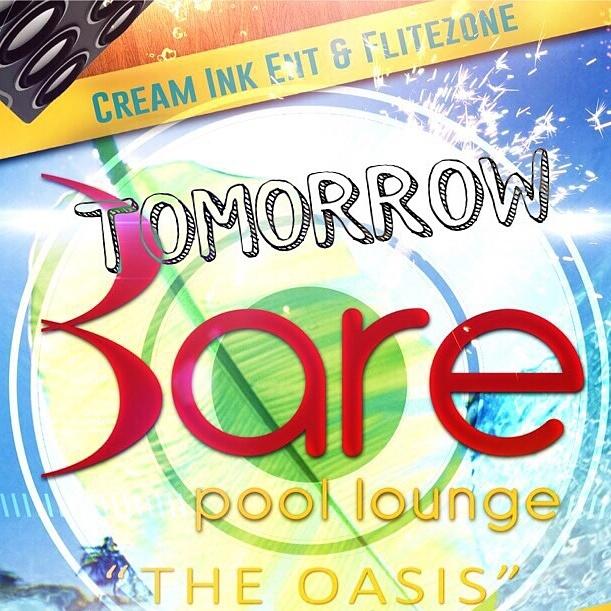Deportee1's tweet photo. #CREAMINK &amp; #FLITEZONE
#BARE #POOLLOUNGE #BPL2015 https://t.co/f09PxhcMbf