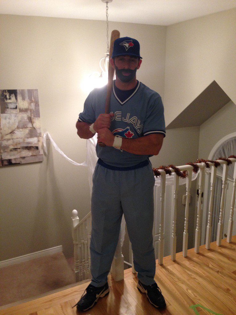 TFOBS's tweet photo. @TFOBS: @JoeyBats19 thanks for coming....  #JoeyBats19Halloween  @RealKingFelix miss you @RandallFrye https://t.co/taFV4P51Tp