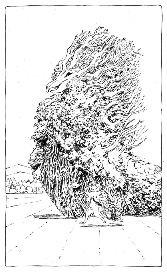 Inktober 31.1 - Bramble King 