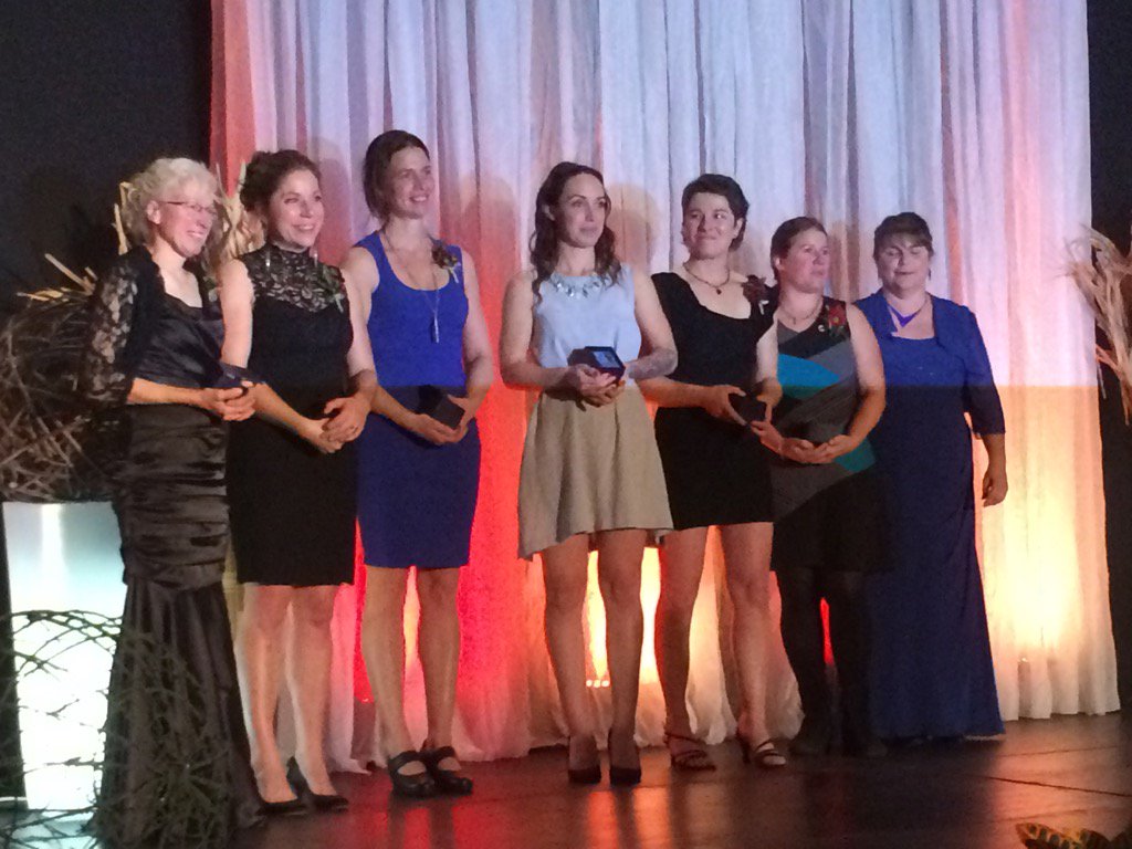 Hommage aux agricultrices. Les 6 premières candidates. Des parcours exceptionnels. Impressionnant! <a href="/upaqc/">UPA</a>