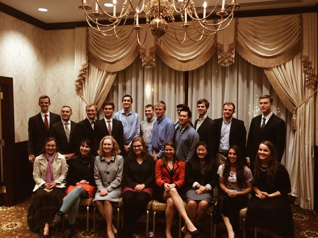 LoveandFidelity's tweet photo. Our student fellows #SIU2015 https://t.co/yw0sMGJ4mC