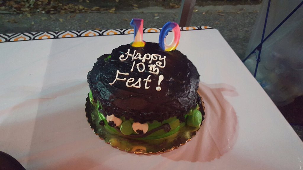 Thank you so much, Fest!! Been fun as hell for ten years straight! #FEST14